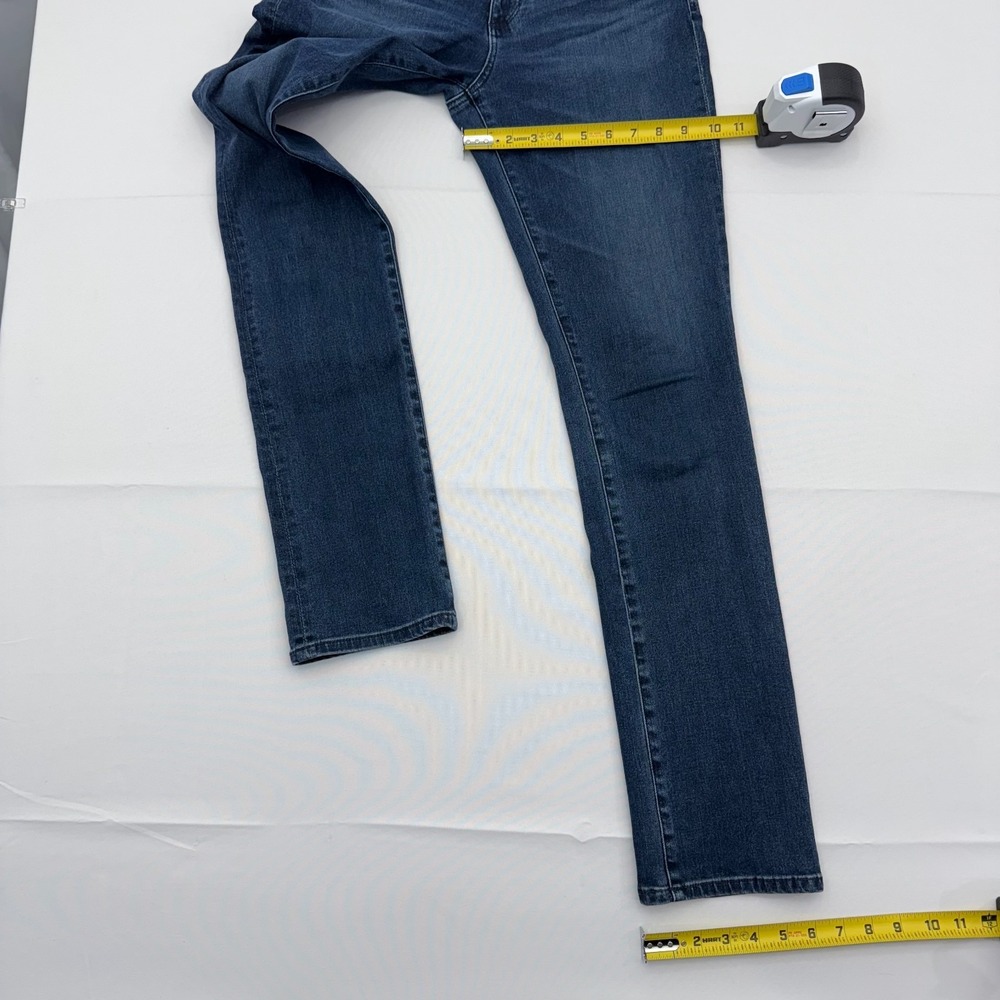 AG Adriano Goldschmied The‎ Harper Jeans Womens 28R Blue Straight Leg Dark Wash - Picture 6 of 9